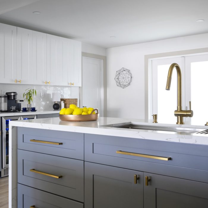 The Duo Color Kitchen, Miami, FL — interior design by EFE Creative Lab