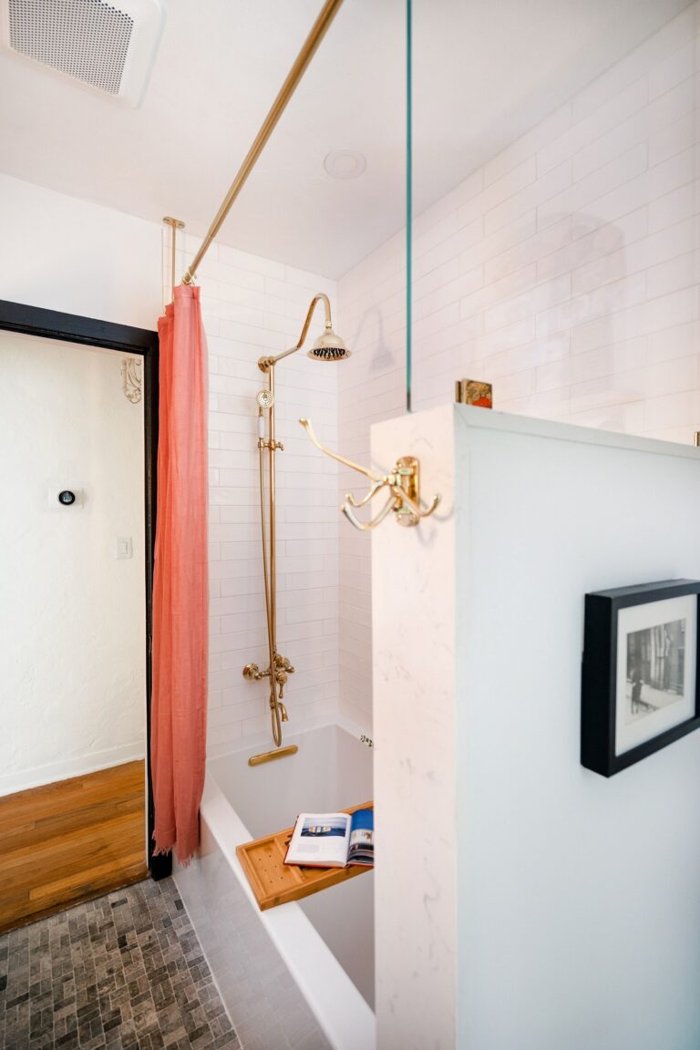 The Eclectic Bathroom, Miami Shores, FL — photo 7 of 9 — interior design by EFE Creative Lab