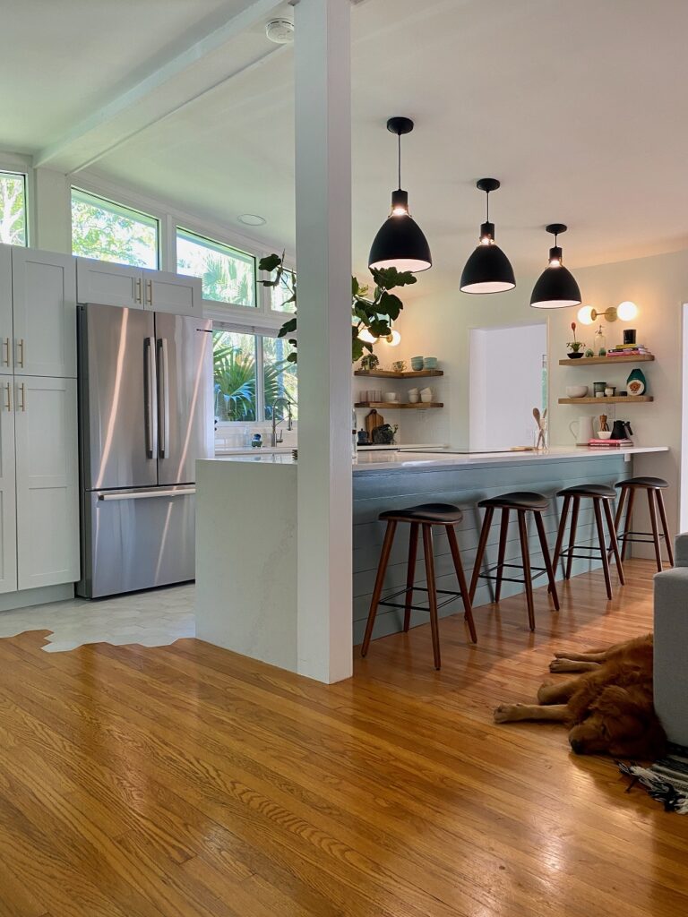 The Mid Century Ranch Kitchen, Miami, FL — photo 9 of 16 — interior design by EFE Creative Lab