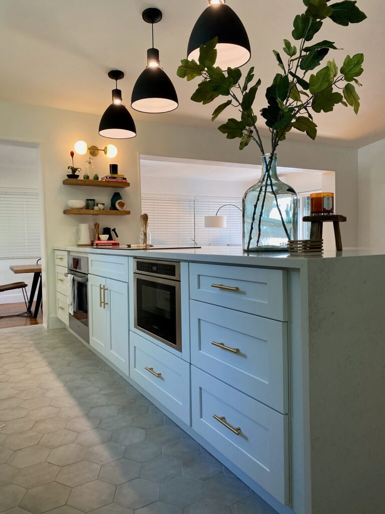 The Mid Century Ranch Kitchen, Miami, FL — photo 10 of 16 — interior design by EFE Creative Lab