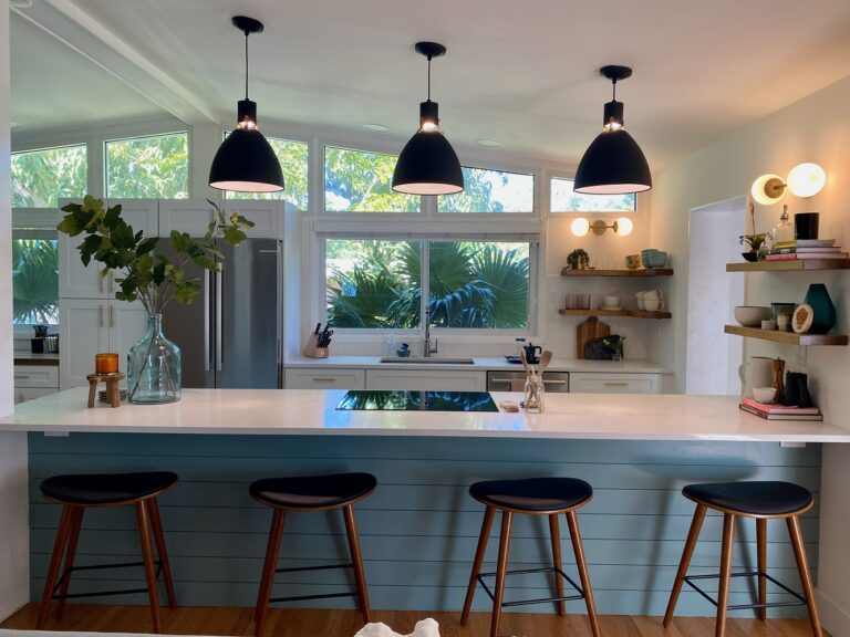 The Mid Century Ranch Kitchen, Miami, FL — photo 13 of 16 — interior design by EFE Creative Lab